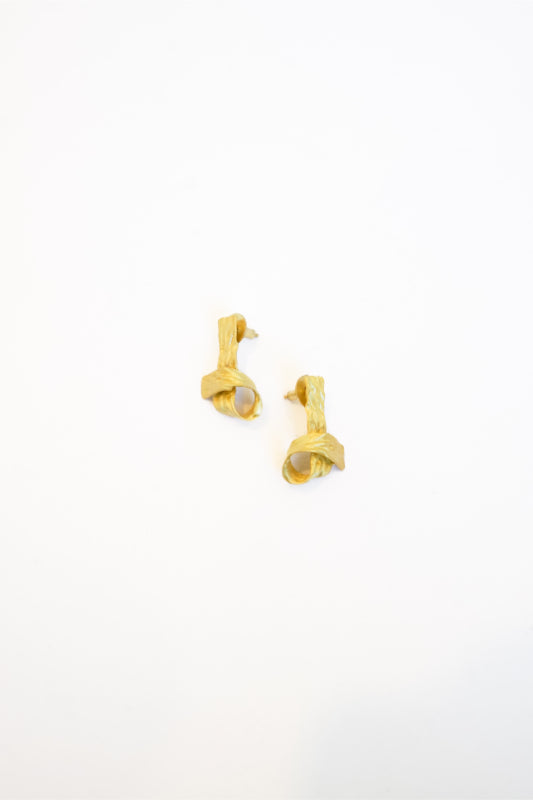 Jiya Mini Knot Earrings