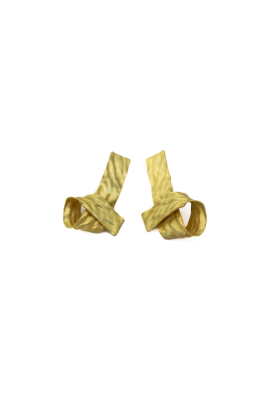 Jiya Statement Knot Earrings