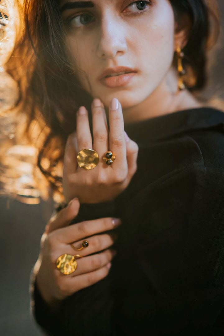 Saiya Ring (Tiger Eye)